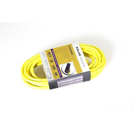 Kalas Wire 500' Wc 6 259B Toughflex Epdm Welding Cable, Black 12/3-50-TriTap